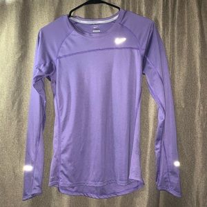 Purple Nike Dri-FIT long sleeve size medium